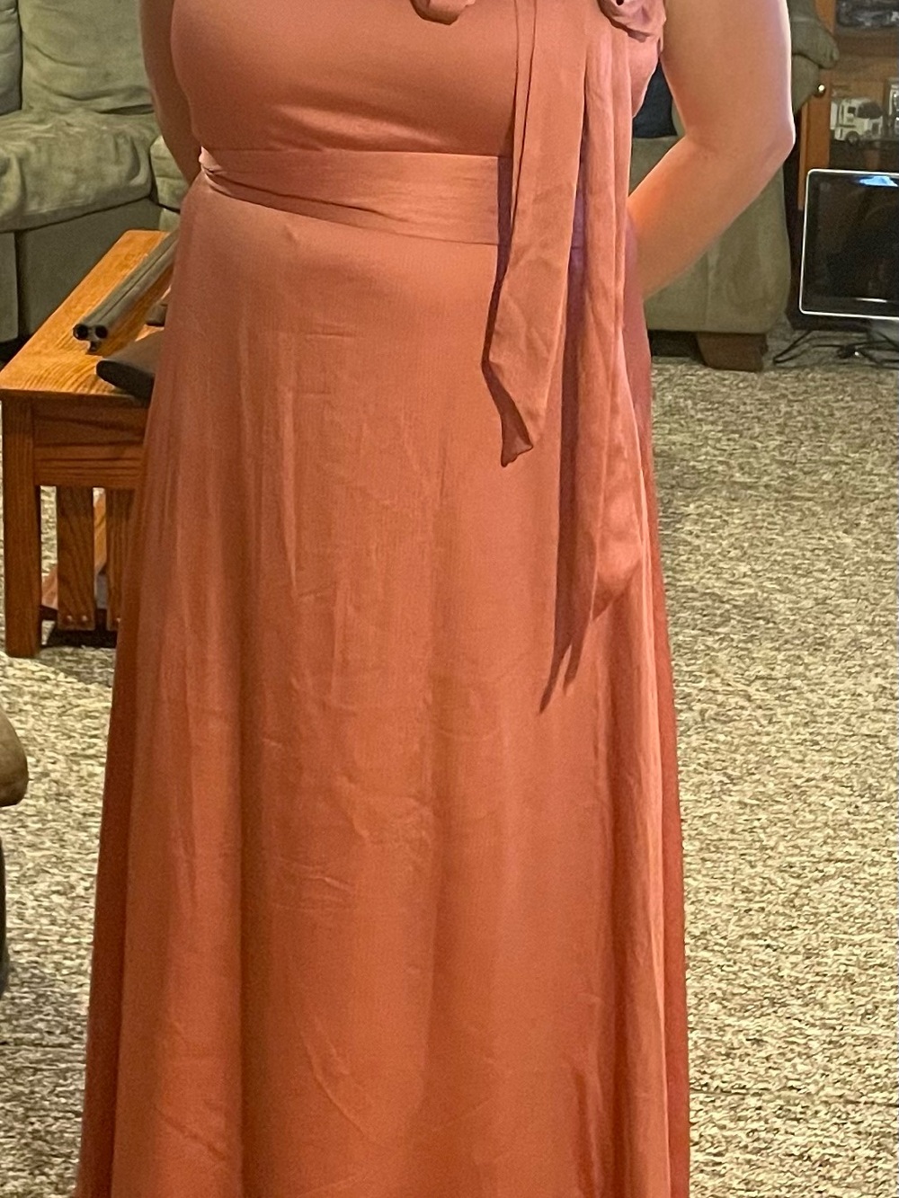 Sachin + Babi Dusty Rose Maxi Skirt